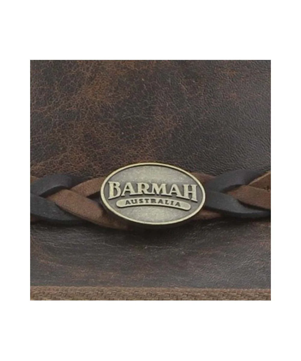 Barmah Squashy Roo Leather Hat - Image 6