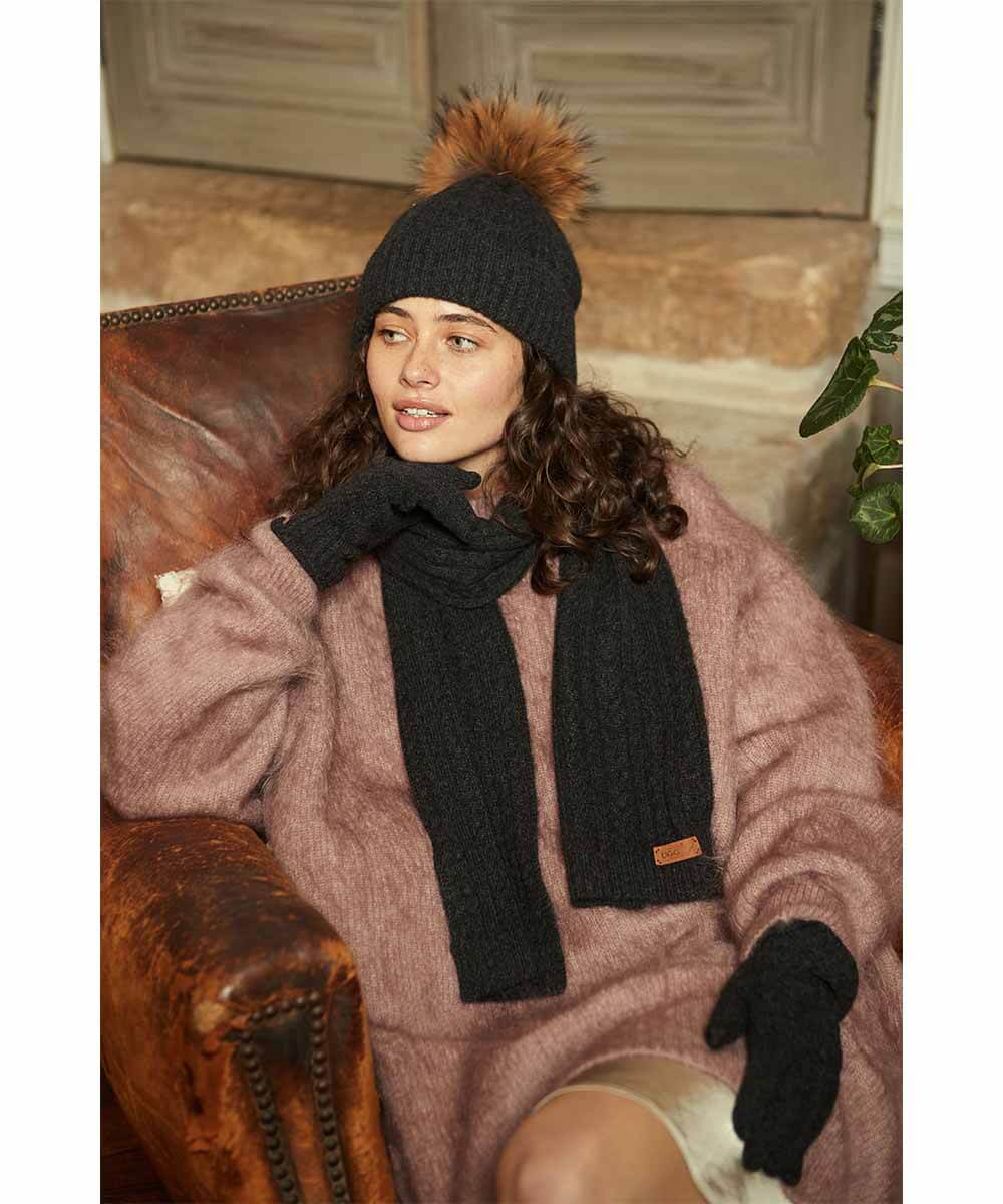 Cashmere UGG Touch Screen Gloves - Image 5