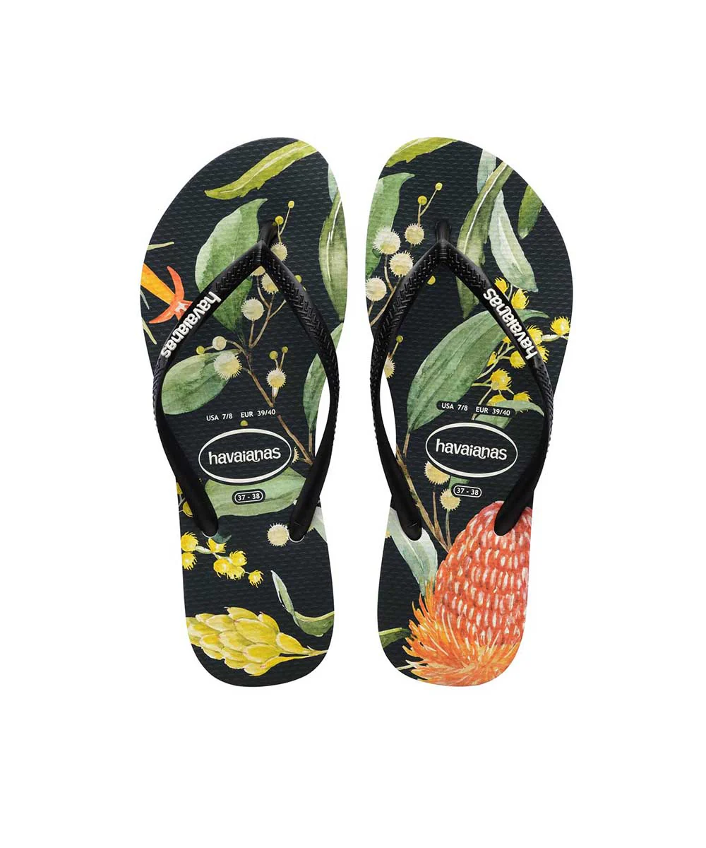 Havaianas Women's Slim Fauna Bush Flower Thong - Image 4