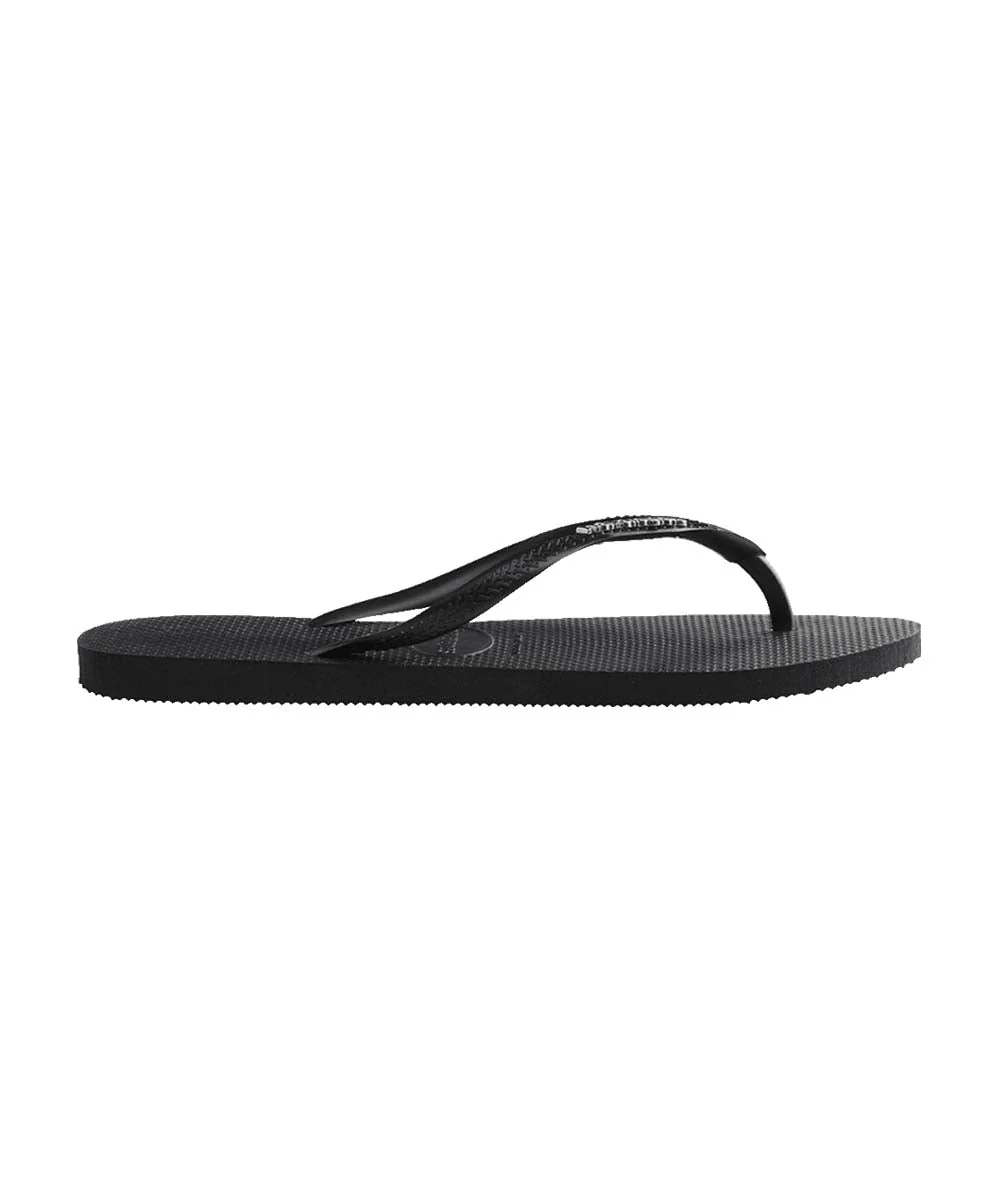 Havaianas Women's Slim Metal Logo Thongs - Image 8