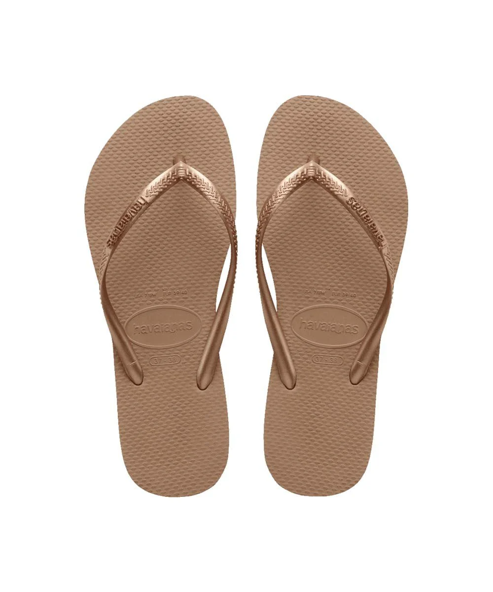Havaianas Women's Slim Metallic Thongs - Image 10