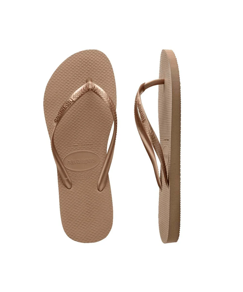 Havaianas Women's Slim Metallic Thongs - Image 11