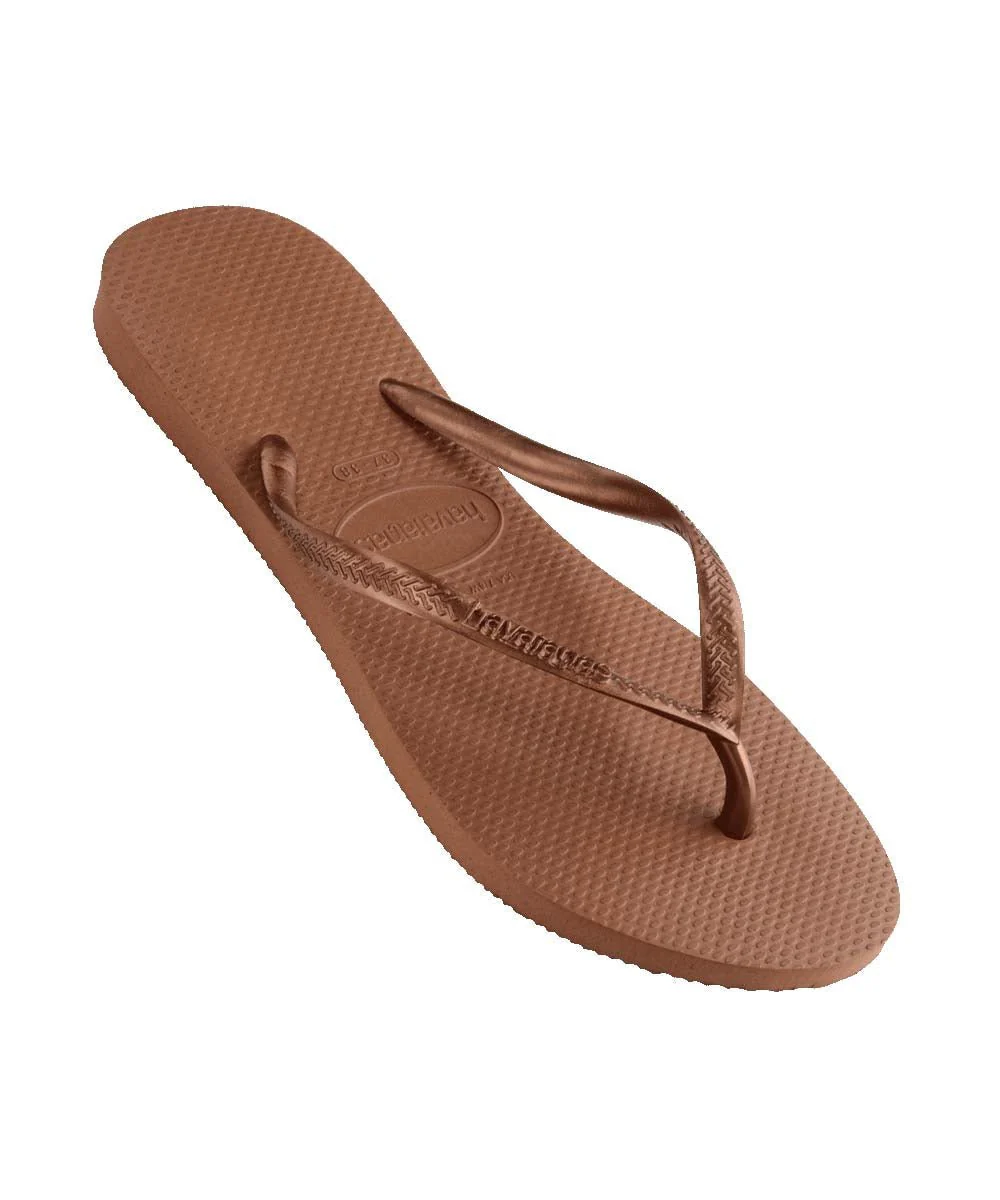 Havaianas Women's Slim Metallic Thongs - Image 13