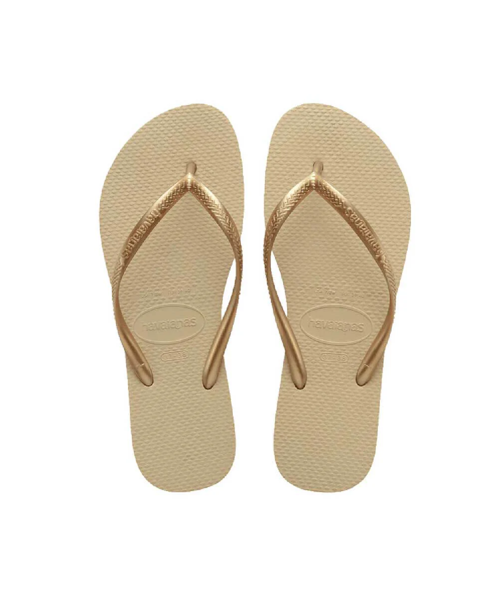 Havaianas Women's Slim Metallic Thongs - Image 21