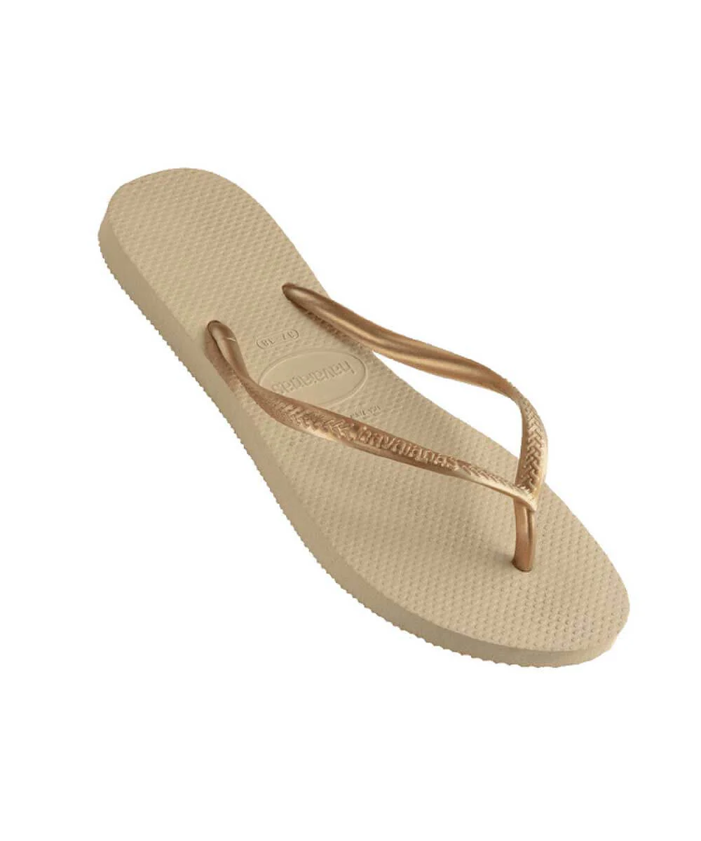 Havaianas Women's Slim Metallic Thongs - Image 23