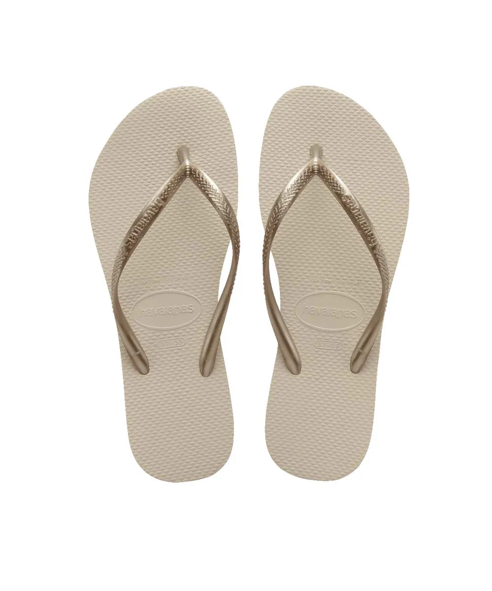 Havaianas Women's Slim Metallic Thongs - Image 7