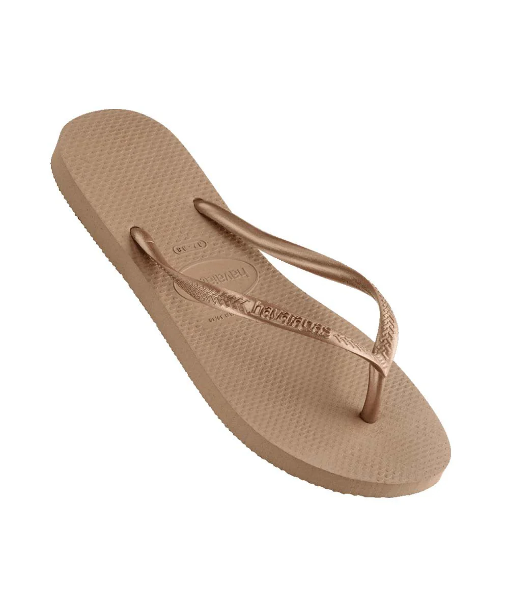 Havaianas Women's Slim Metallic Thongs - Image 9