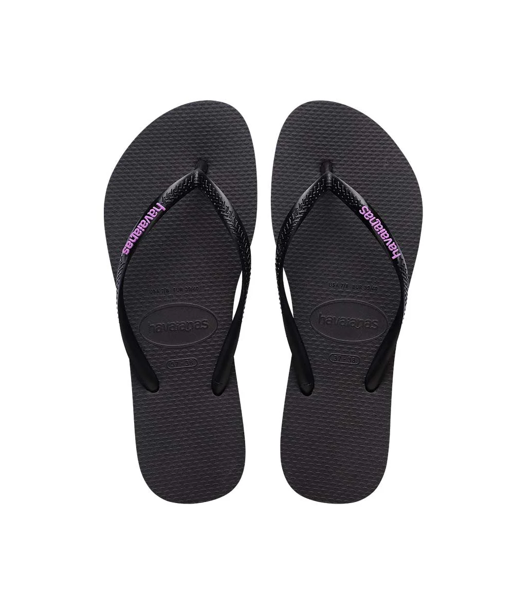 Havaianas Women's Slim Rubber Logo Thong - Image 2