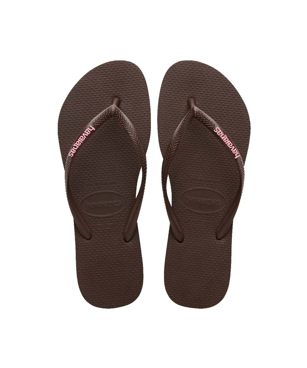 Havaianas Women's Slim Rubber Logo Thongs - Image 6