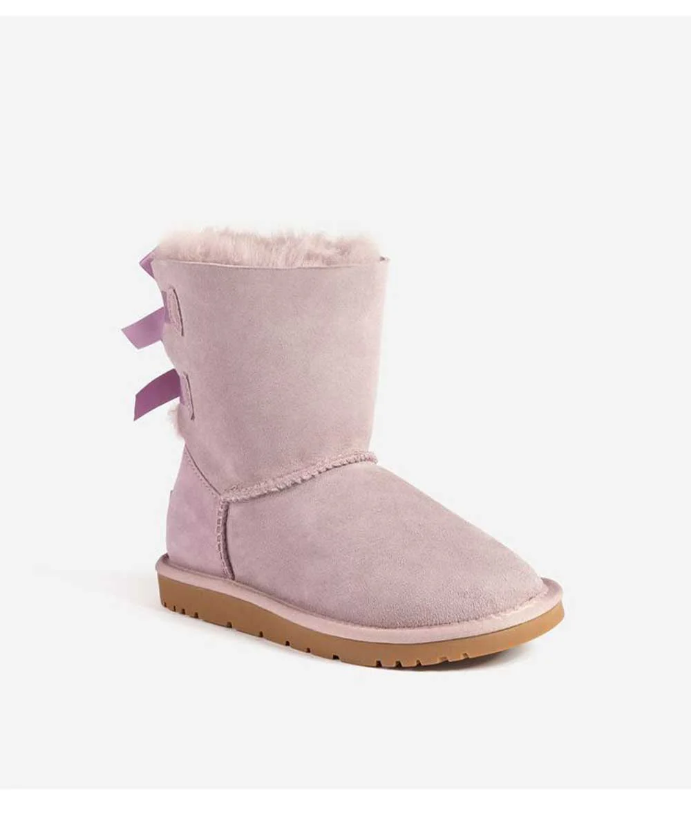 Kid’s UGG 2 Ribbon Boots - Image 3
