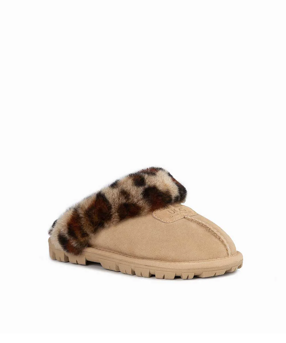 Kid’s UGG Leopard Scuff - Image 7