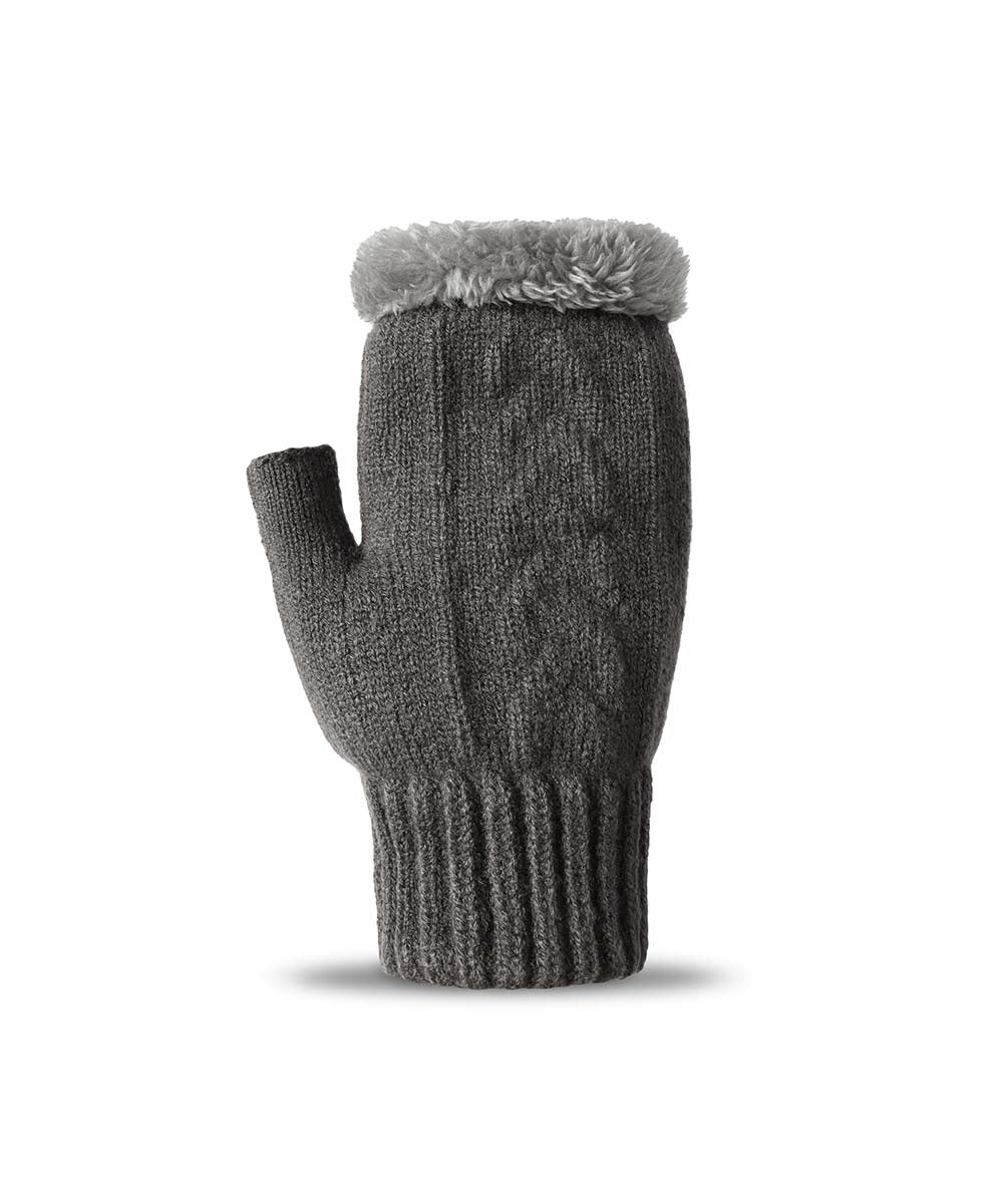 Fingerless Plush Gloves - Image 5