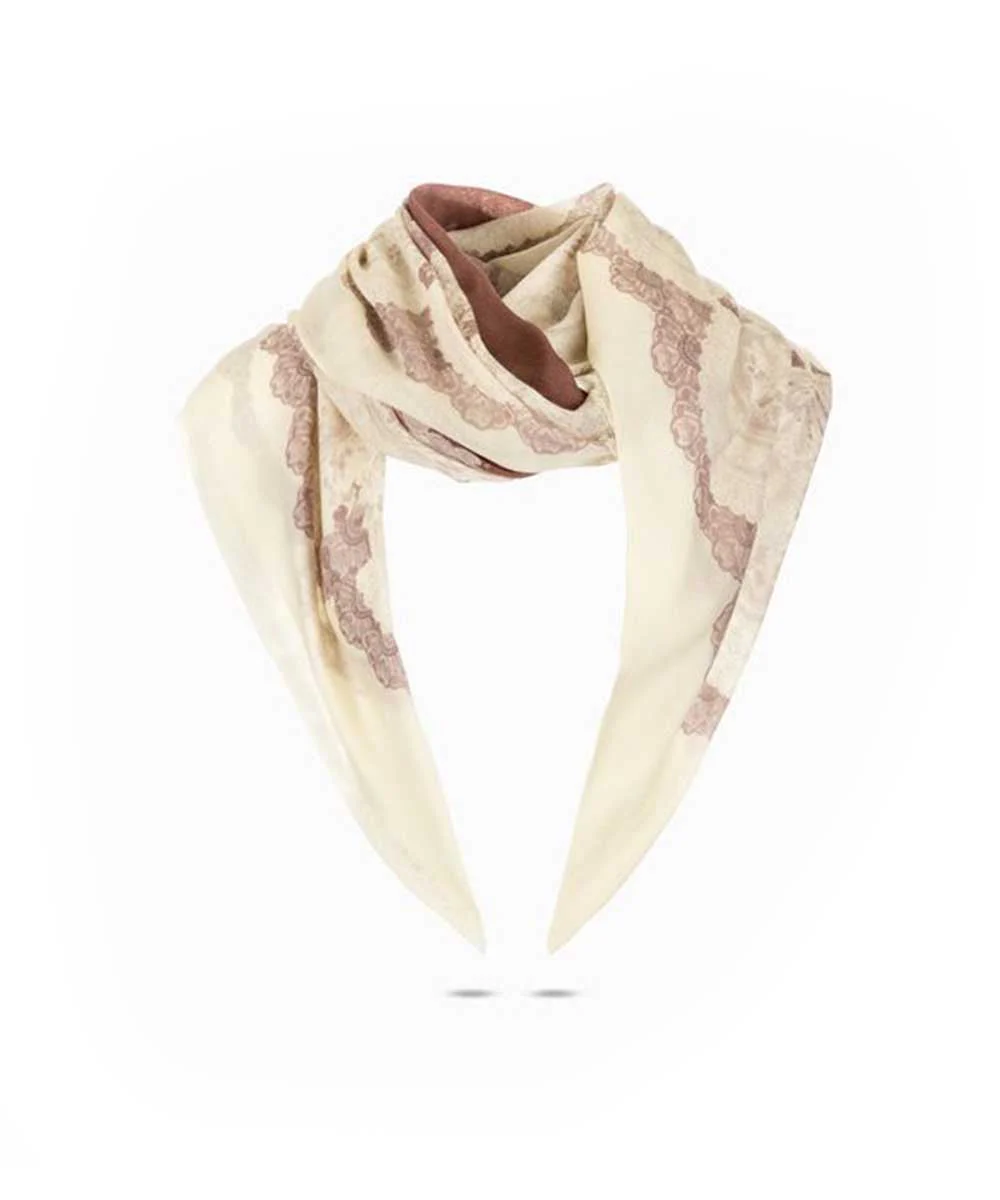 Merino Wool Print UGG Scarf - Image 6