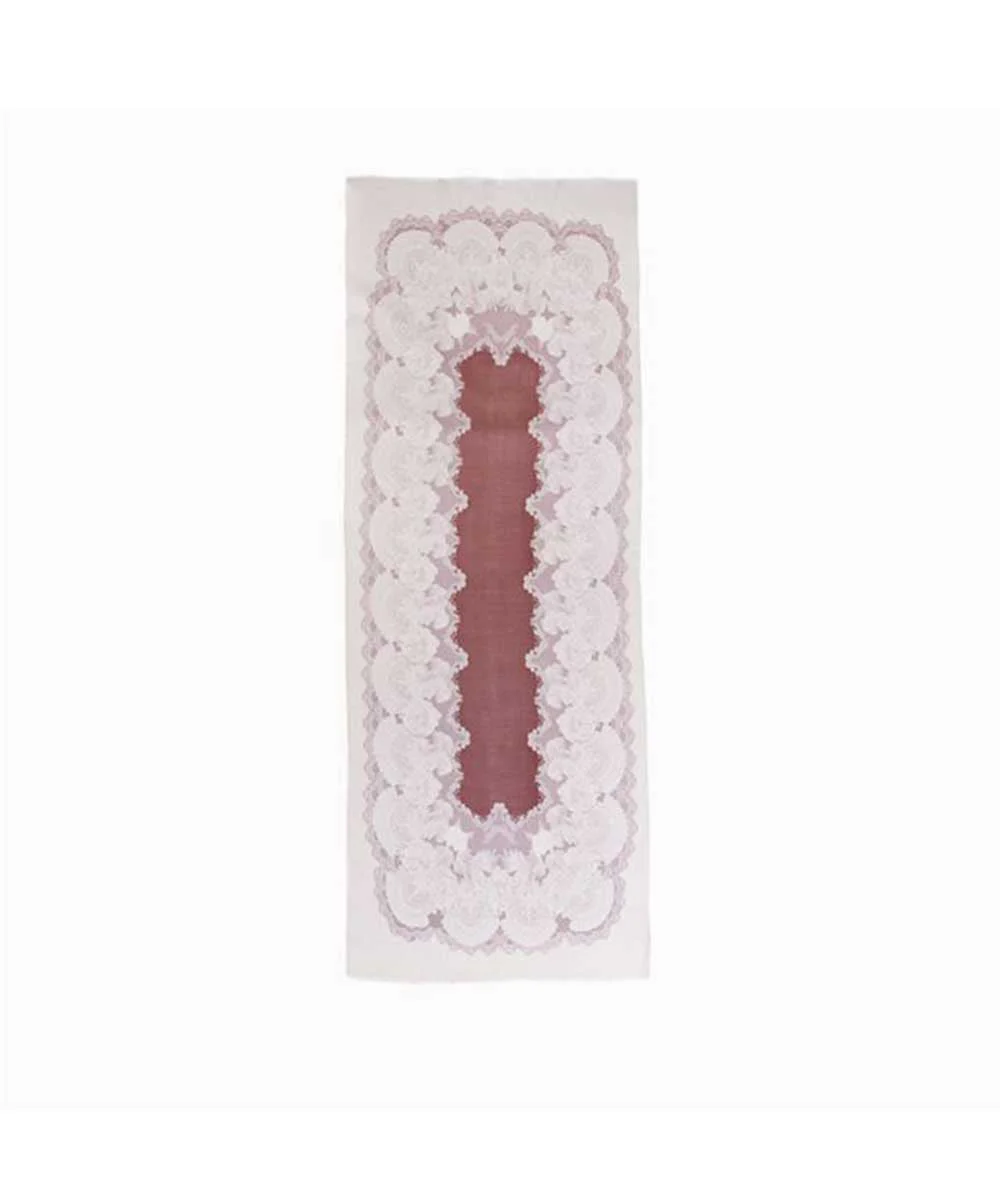 Merino Wool Print UGG Scarf - Image 8