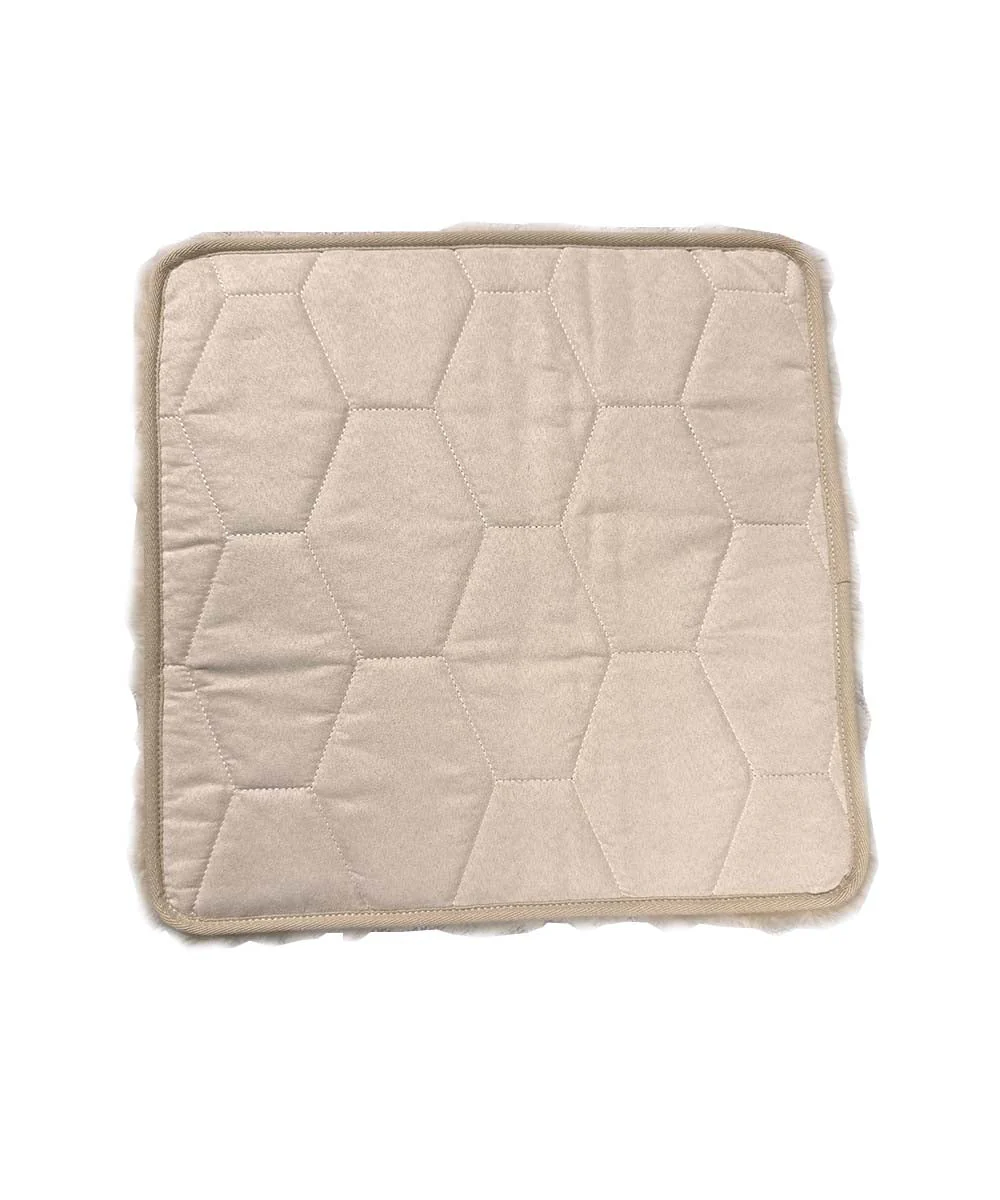 Sheepskin Border Cushion - Image 3