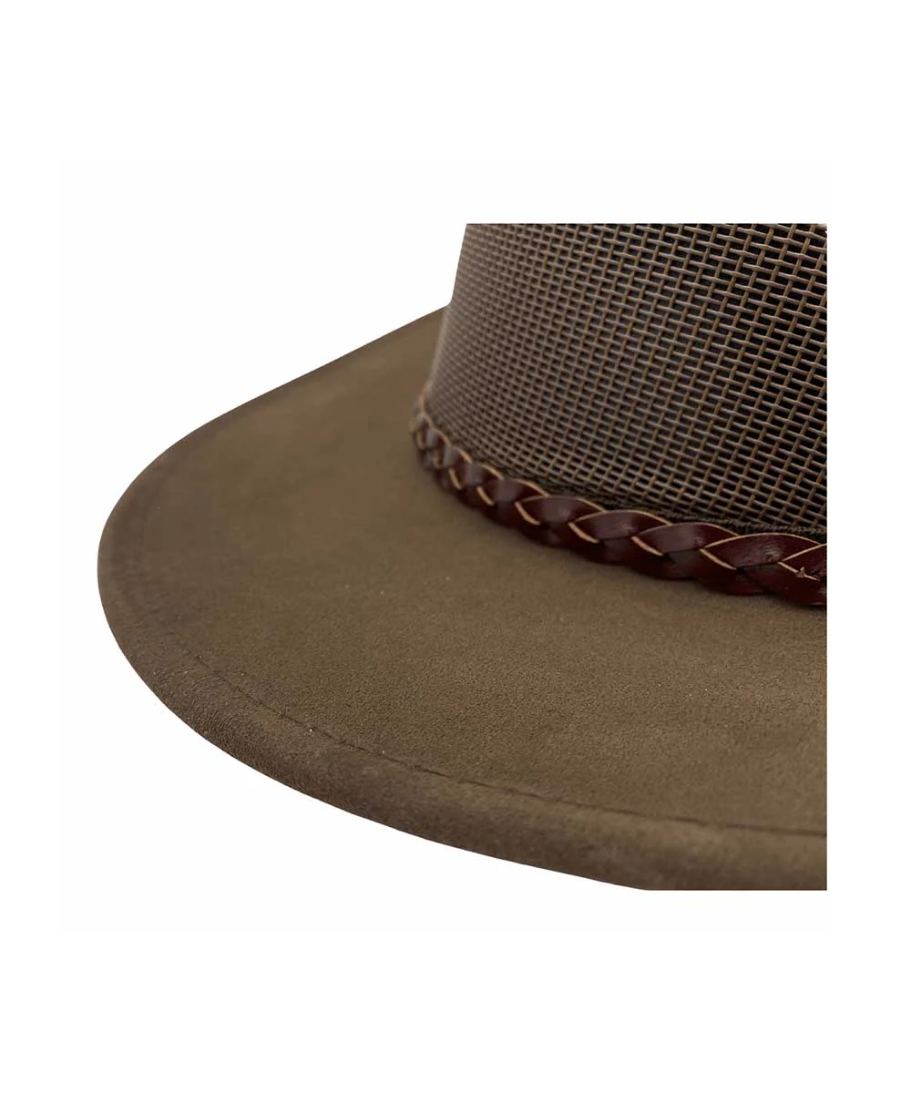 Jacaru Summer Breeze Suede Hat - Image 8