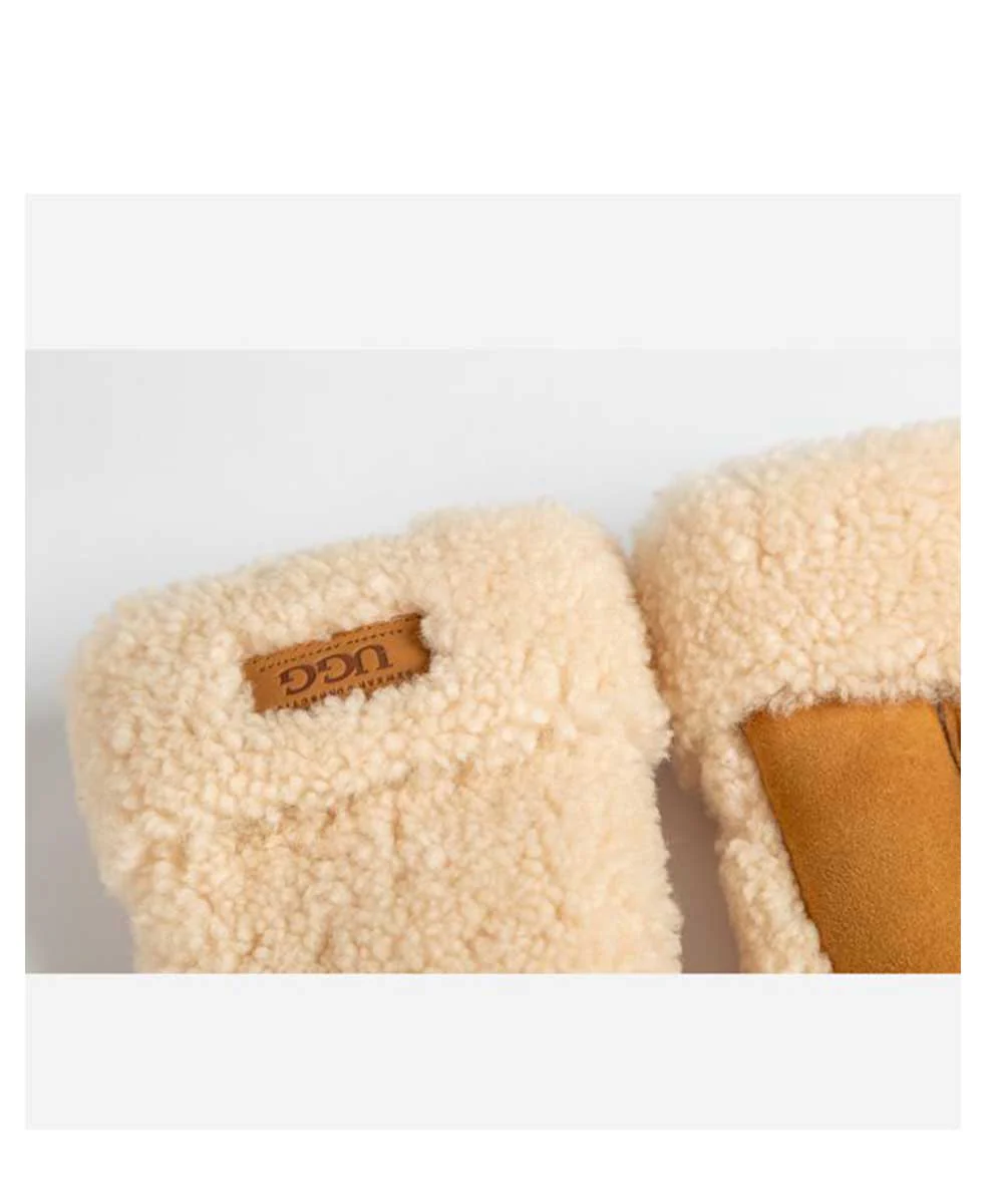 Kid's UGG Curly Mitten Gloves - Image 3