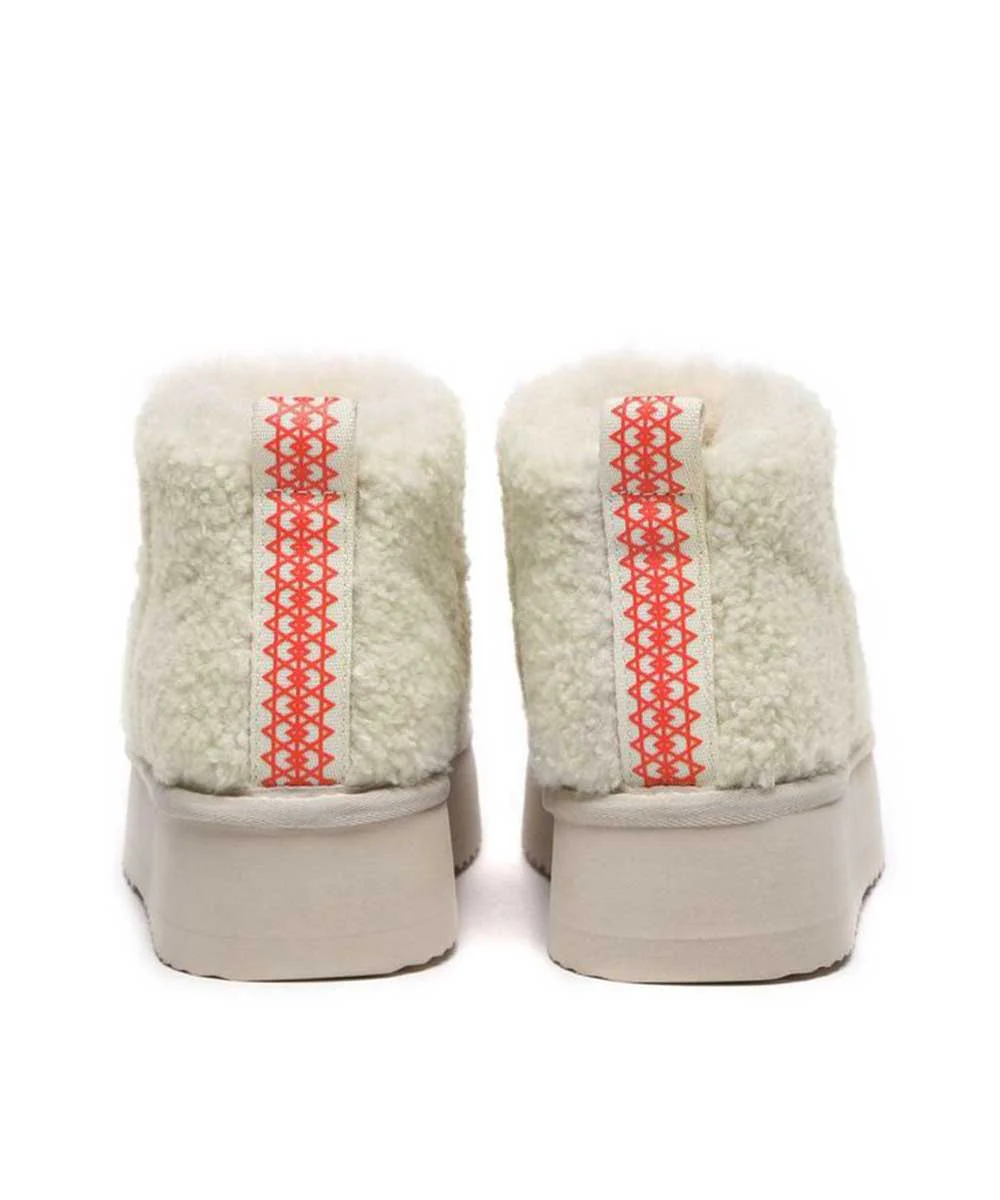 Women's Ultra Platform Curly Boots - Image 10