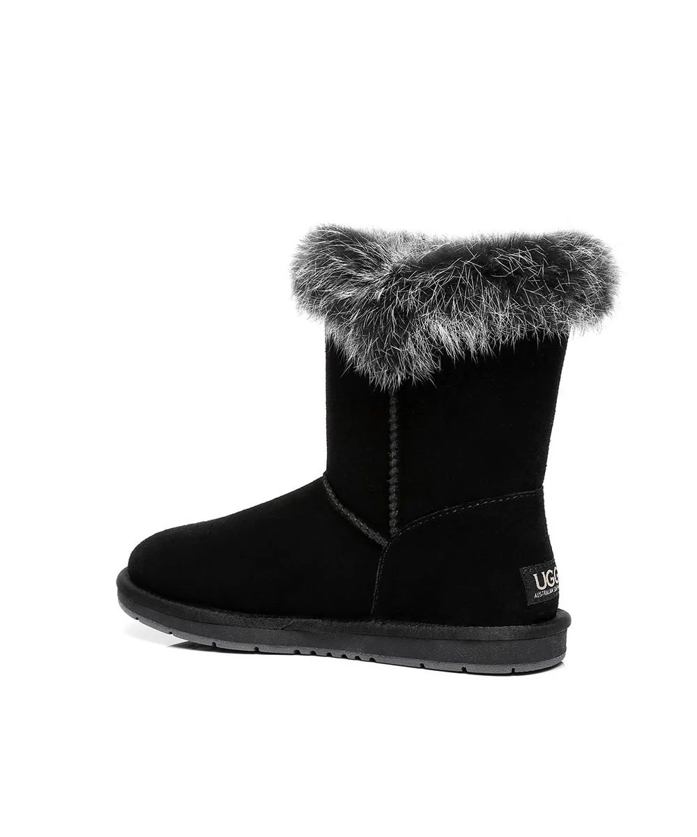 Women’s Dora UGG Fur Boot - Image 2