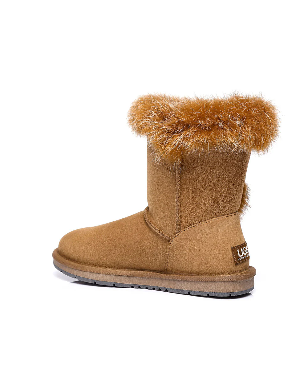 Women’s Dora UGG Fur Boot - Image 7