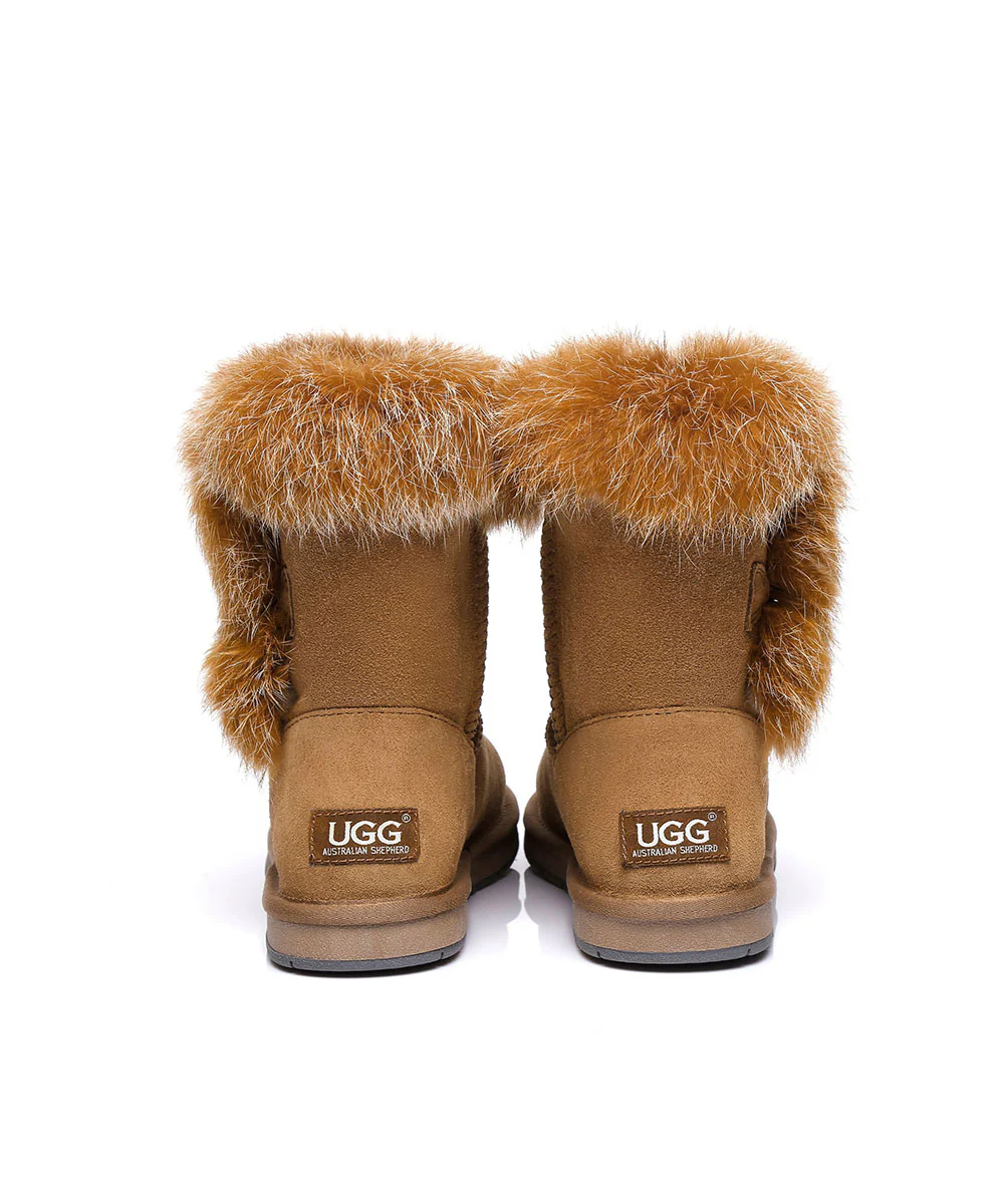 Women’s Dora UGG Fur Boot - Image 8