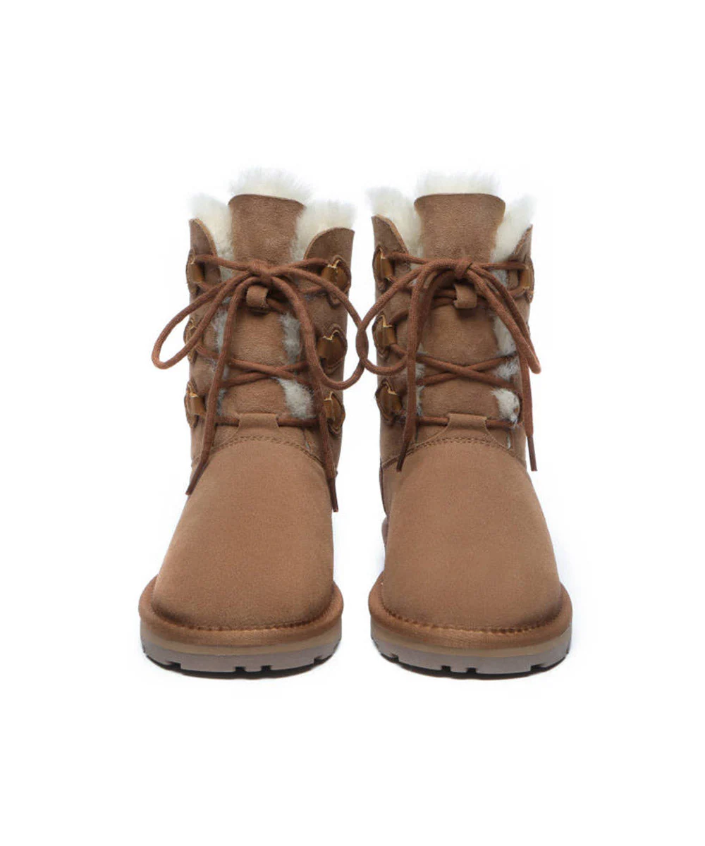 Women's Adel Lace Up Boots - Image 5