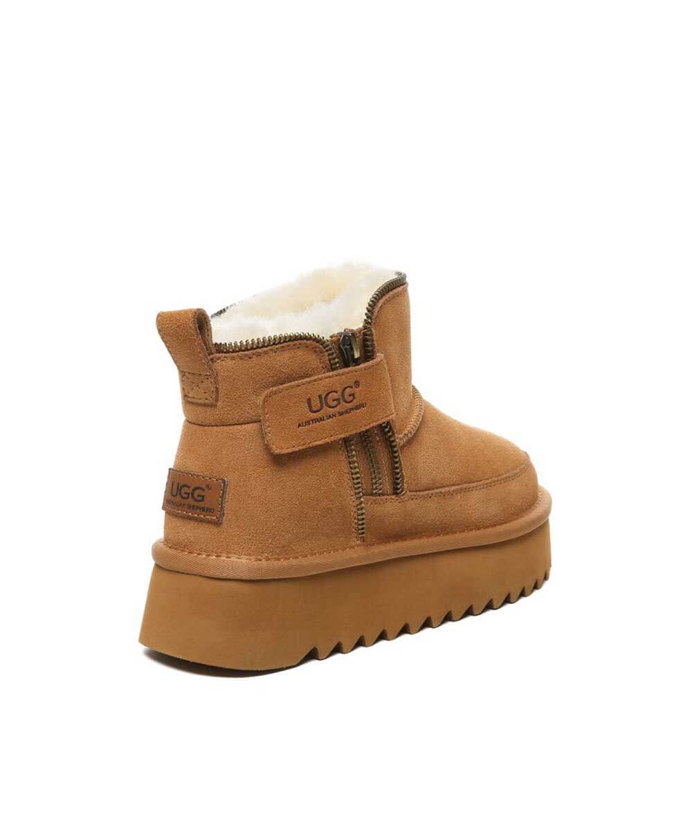 Women's UGG Argo Zipper Platform Boot - Image 3