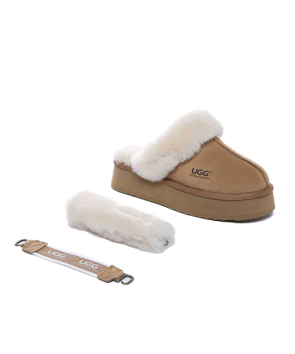 Women's UGG Bronny 3-Way Platform Slippers - Image 4