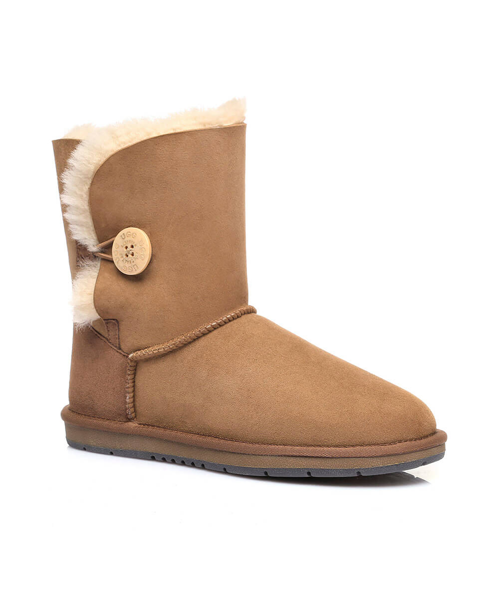 Women's Luxe Classic Mid Button UGG - Image 2