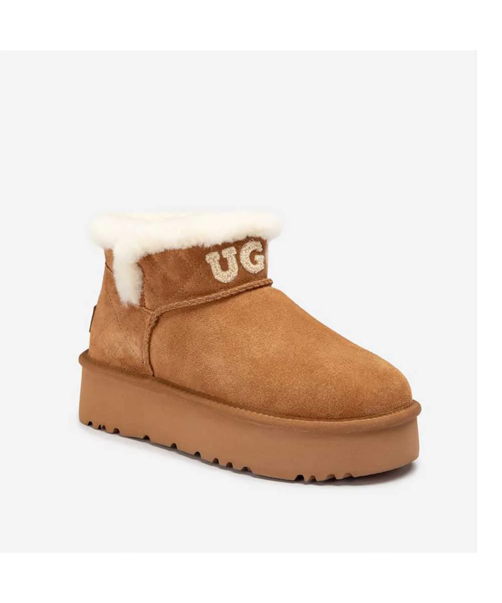 Women's UGG Logo Platform Boot - Image 2