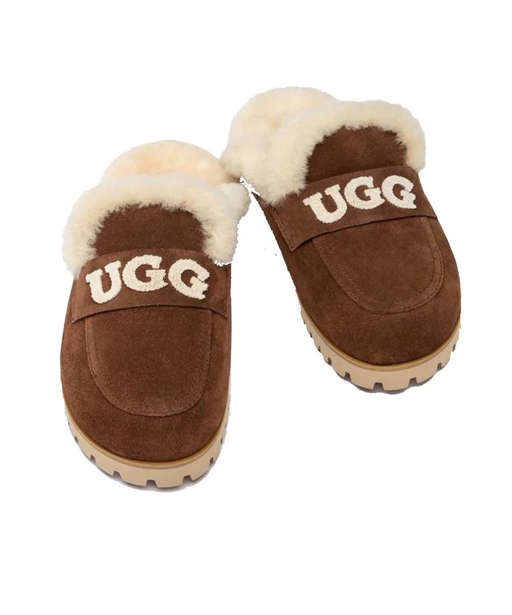 Women's UGG Violet Knit Logo Slipper - Image 4