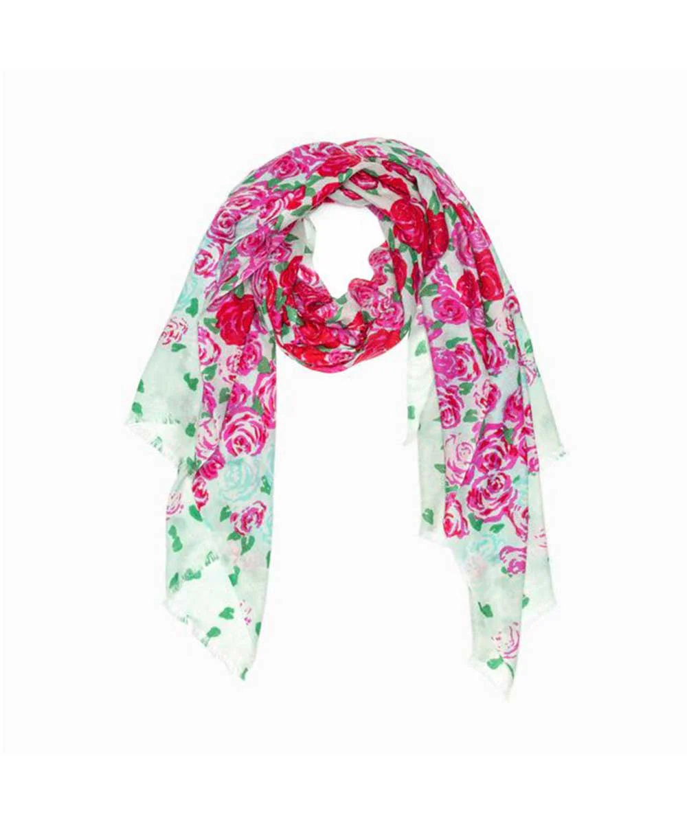 Wool Print UGG Scarf - Image 5