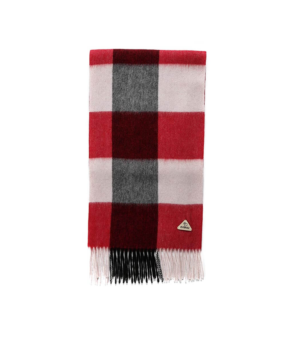 Wool Tartan Scarf - Image 10