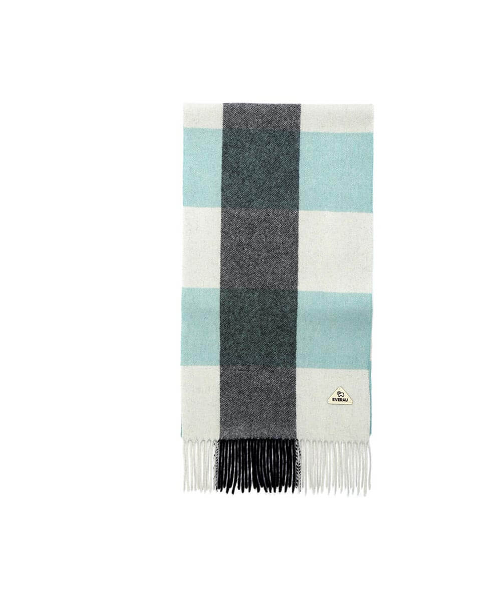 Wool Tartan Scarf - Image 4