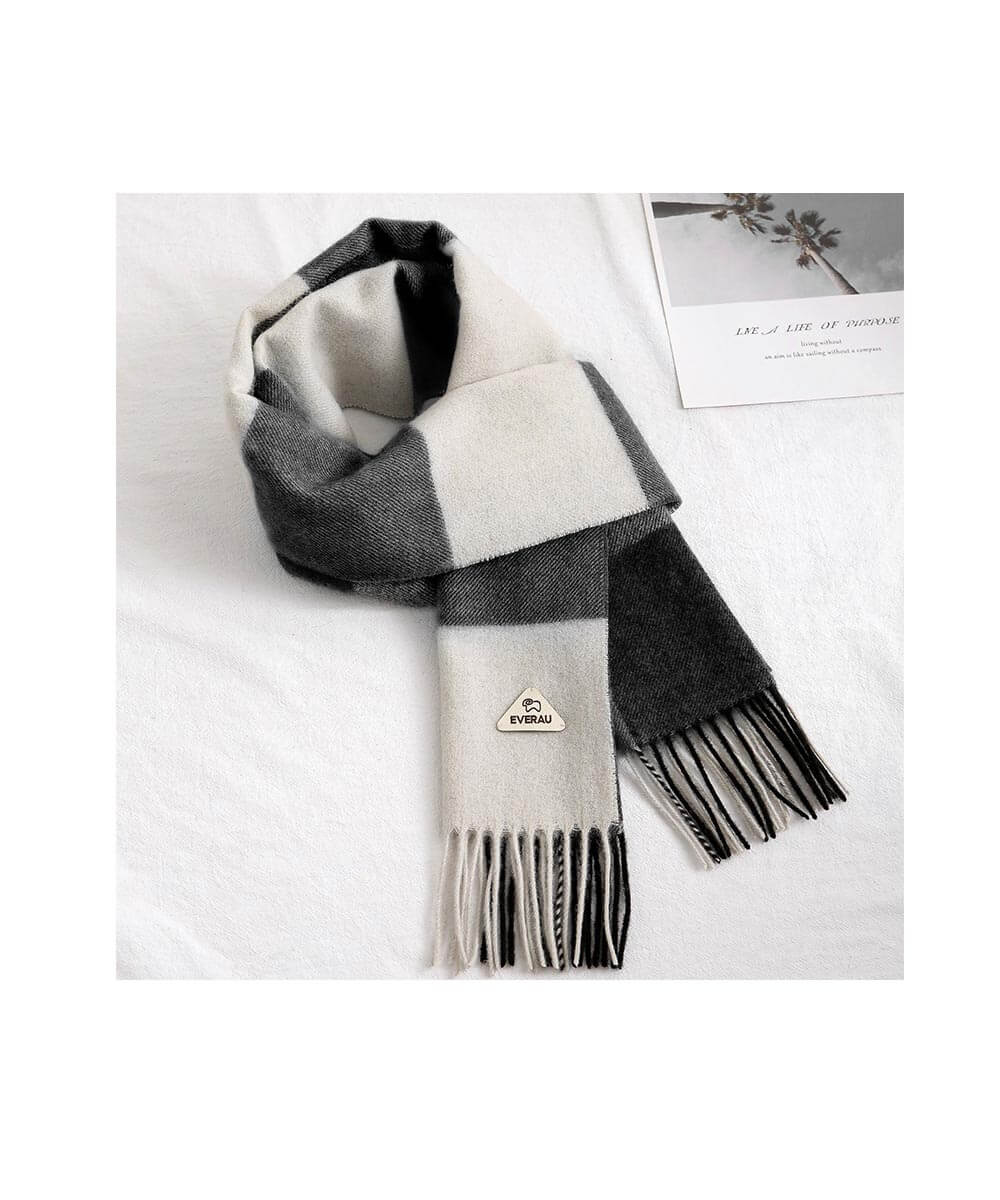 Wool Tartan Scarf - Image 7