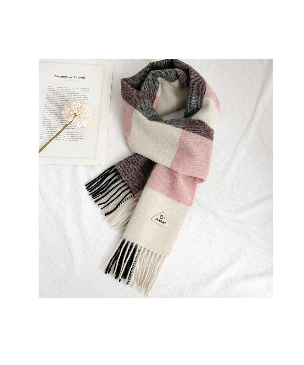 Wool Tartan Scarf - Image 9